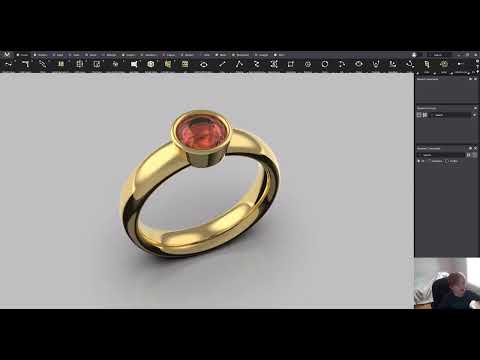 Creating a Diamond Ring in MatrixGold
