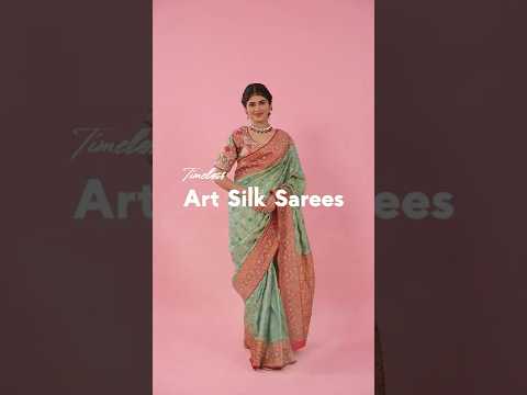 Art Silk Saree For Modern Women | Indian Ethnic