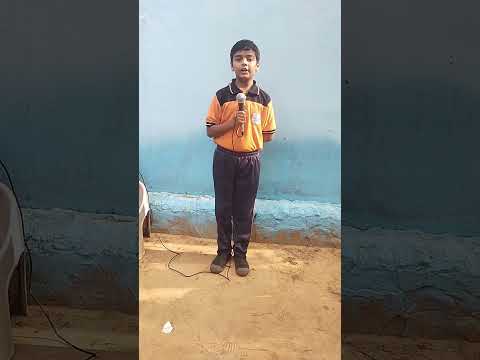 English thought by Manas from 4th class