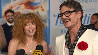 Natasha Lyonne CRASHES Pedro Pascal's Interview to Trade Jabs (Exclusive)