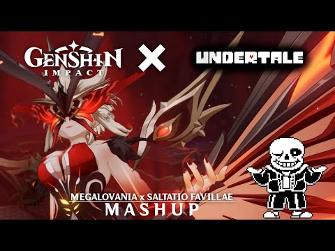 Genshin Impact x Undertale | Megalovania x Saltatio Favillae (Remix)