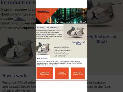 Fortgrid DRaaS: Secure & Fast Disaster Recovery for Your Business!