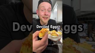 Homemade Deviled Eggs 😁 #homemade #deviledeggs  #egg #food #easyrecipe