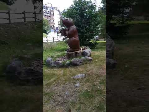 La Thuile e il parchetto delle marmotte #lathuile#parco