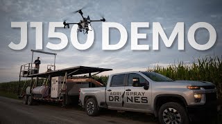 EAVision J150 Full Field Demo | The Best Spray Drone of 2026?