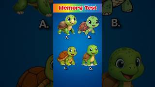 Memory Test - Test Your Memory 🧠 #shorts #memorytest