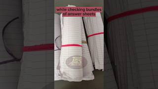 teachers while checking answer sheets | #viral