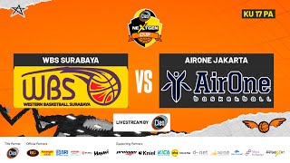 CLEO NEXTGEN CUP 2025 SERI 2 I SEMIFINAL KU 17 PUTRA I WBS SURABAYA VS AIRONE JAKARTA
