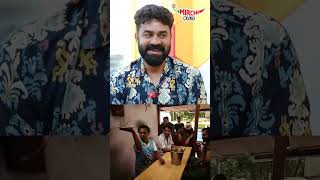 Saiju-വിന് improvisation പാടാണ്, but bhayangara ബുദ്ധിയാണ്: Vijay Babu | Saiju Kurup | Aadu #shorts