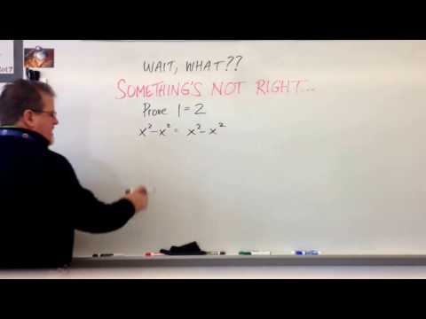 Does 1=2?