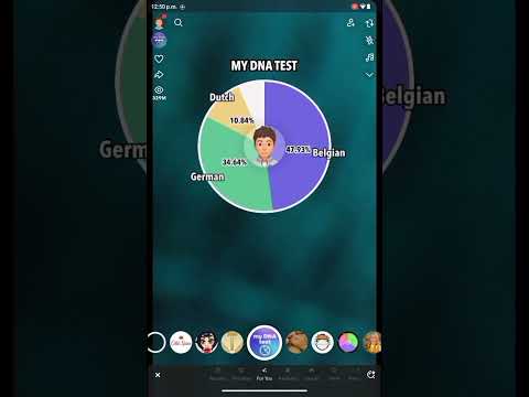 DNA test on snapchat