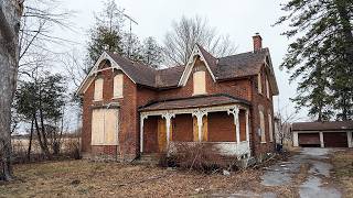 Inside a Gorgeous ABANDONED 1870s Victorian Home (Made a unsettling Discovery)