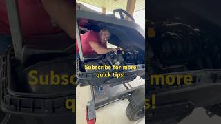 Change Seadoo Spark plugs WITHOUT completely removing top! #seadoo #sparkplugs #tips
