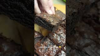 yummiest fudgiest 🤤our most  favourite nowadays #fudgebrownie #fudge