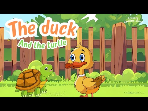 🦆The duck and the Turtle 🐢 | A lovely bedtime story for little kids and toddlers🌸