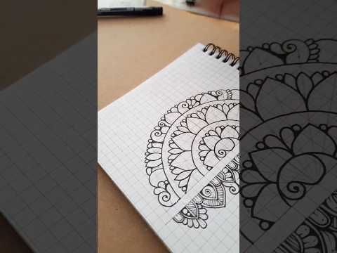 The Mandala Layout Process #mandalalayout #mandalaart #process #forbeginners