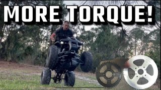 MORE POWER!!! Chinese Atv Upgrade!