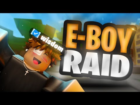 Raiding As An E-BOY in Da Hood + Keyboard ASMR