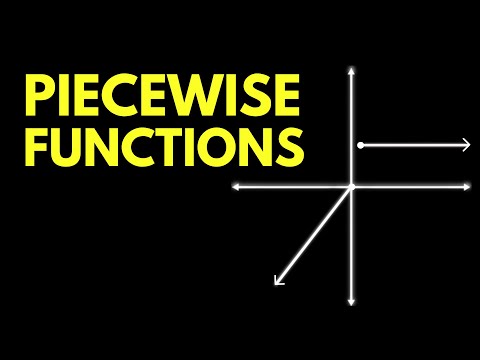 Graphing Piecewise Functions: Domain and Range, Intercepts - Precalculus