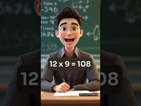 12x Times Tables - Easy & Fun Math for Kids!  #kidslearning #kidsmaths #timestables #kidsfunlearning