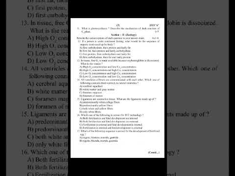 NEB Class 12 Biology Question 2081 Set "A" #biology