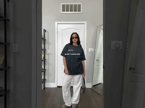 Oversized tshirts are my fav #grwm #grwmoutfit #easyoutfits #minimalstyle #summerstyle
