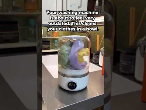 “Best Portable Mini Washing Machine 2025 💧 | Smart, Foldable & USB-Powered” #portablewashingmachine