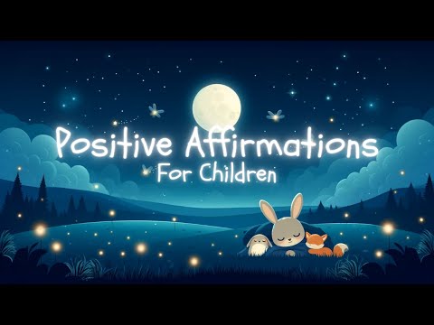Positive Affirmations For Children's Inspired Sleep | Best Sleep Videos For Kids