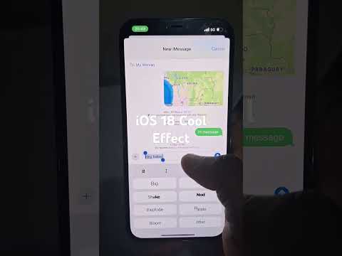 iOS 18 Cool Effect #ios18 #ios18beta #ios18features
