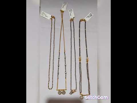 latest fancy diamond mangalsutra designs#short #gold#diamond#