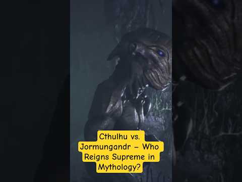 Cthulhu vs. Jormungandr – Who Reigns Supreme in Mythology? #WorldSerpent #Mythology #Lore