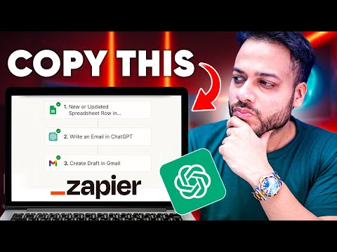 Step-By-Step AI Automation Cold Email Zapier Workflow with ChatGPT (STEAL THIS STRATEGY)🚀
