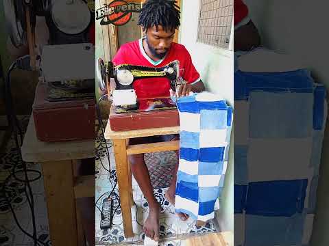 How to sew jeans from scratch