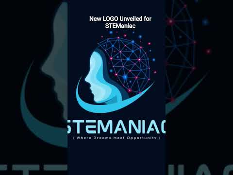 New Logo For @STEManiac Logo Design #stem #matheducation Subscribe for Free Education & Learning
