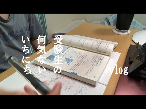 vlog「医学部目指す受験生の1日」数学しかやらない