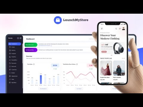 LaunchMyStore Build, Manage & Scale Your Ecommerce Website in Minutes! Start Selling Today with Ease