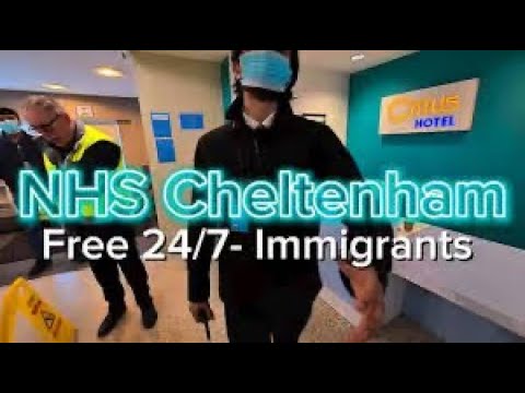 NHS at Migrant Hotel Cheltenham