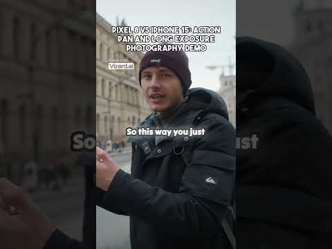 Pixel 8 vs iPhone 15  Action Pan and Long Exposure Photography Demo #google #iphone