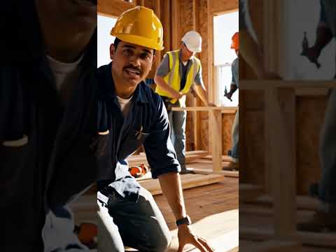 Inside Build – Hammering ASMR in a Half-Finished Home 🛠️☀️