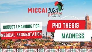 PhD Thesis Madness 2024 - Robust Learning for Medical Image Segmentation