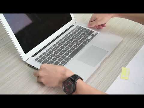 How to use the adhesive sticker?