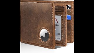 Best Airtag Wallet 2026? Leather Bifold vs. Slim Minimalist [RFID Blocking & Trackable]