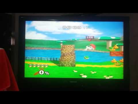 SSBM Unfortunate sheild break