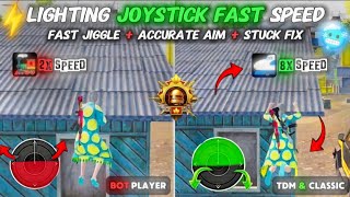 Joystick Fast Movement In Pubg Mobile • All 2025🔥 Pubg bgmi settings  | All Fix For Tdm/Classic✅