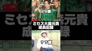 【大森元貴】ミセス大森の成長記録がヤバすぎるwww #ミセス #mrs #ミセスグリーンアップル #大森元貴 #mga #成長記録 #shorts
