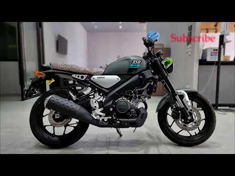 Yamaha XSR155 2021 Dark Grey