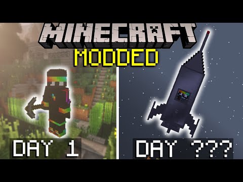 I Spent 100 Days in Realistic Minecraft...