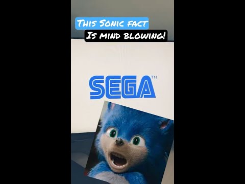 Did you know this about Sonic The Hedgehog? 🤯