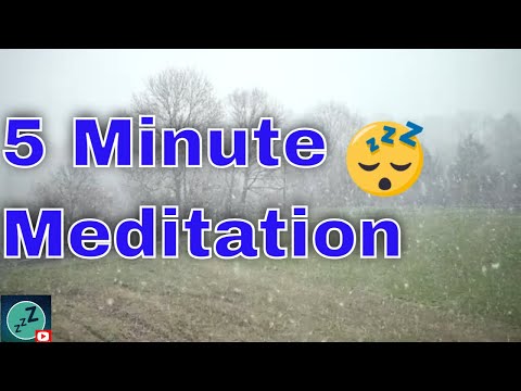 5 Minute Meditation Music | Relax Mind and Body | Peaceful Piano Music | Calming 5 Minute Meditation