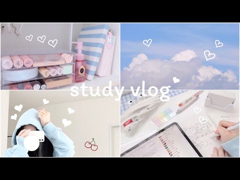 [Study vlog] Motivational video 🍒